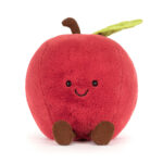 Pluszowe zabawne jabłko Jellycat 16 cm - obrazek 3