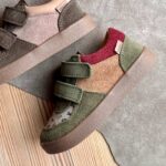 MRUGAŁA półbuty dziecięce MITO oliwka