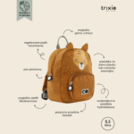 TRIXIE BABY plecak do przedszkola i żłobka TYGRYS mały - obrazek 4