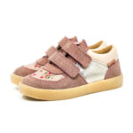 MRUGAŁA półbuty dziecięce MITO rosa – regulowane rzepy, elastyczna podeszwa