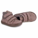 EMEL Trzewiki Ocieplane Dziecięce PICO Barefoot Beżowe z Membraną WATERPROOF EY 2699E - obrazek 2
