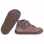 EMEL Trzewiki Ocieplane Dziecięce PICO Barefoot Beżowe z Membraną WATERPROOF EY 2699E - obrazek 4