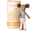 MAILEG myszka tancerz w tubie 13 cm BIG BROTHER BALLET DANCER