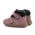 Trzewiki dziecięce wodoodporne MRUGAŁA Madi BAREFOOT Lawenda lekko ocieplane - obrazek 2