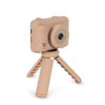 Aparat cyfrowy dla dzieci z funkcją selfie i statywem Konges Slojd – Cherry
