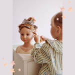 Konges Slojd Głowa do Stylizacji Zestaw Fryzjerski dla Dzieci - Doll Hair Salon - obrazek 4