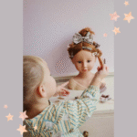 Konges Slojd Głowa do Stylizacji Zestaw Fryzjerski dla Dzieci - Doll Hair Salon - obrazek 3