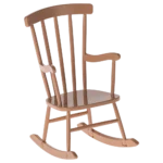 MAILEG Fotel bujany 12cm - ROCKING CHAIR DARK POWDER MINI