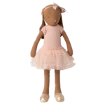 MAILEG Króliczek baletnica 40 cm - BUNNY Chocolate Brown size 3