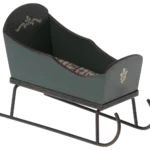 MAILEG sanie dla myszki - Sleigh Mouse Green