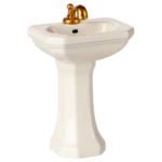 MAILEG Umywalka zlew dla myszek 7,5 cm - Off White