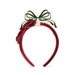 Opaska do włosów Juliette Bow Konges Slojd - Rio Red - obrazek 3