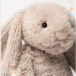 Pluszowy Króliczek Beżowy JellyCat 31 cm - obrazek 2