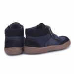 Trzewiki dziecięce ocieplane EMEL Haga BAREFOOT Blue z membraną EX2754G-3 - obrazek 3