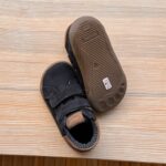 Trzewiki dziecięce ocieplane EMEL Orlean BAREFOOT Black z membraną EX2773D-3 - obrazek 2