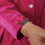 Zestaw biżuterii naszyjnik i bransoletka Konges Slojd - Wisienki - obrazek 3