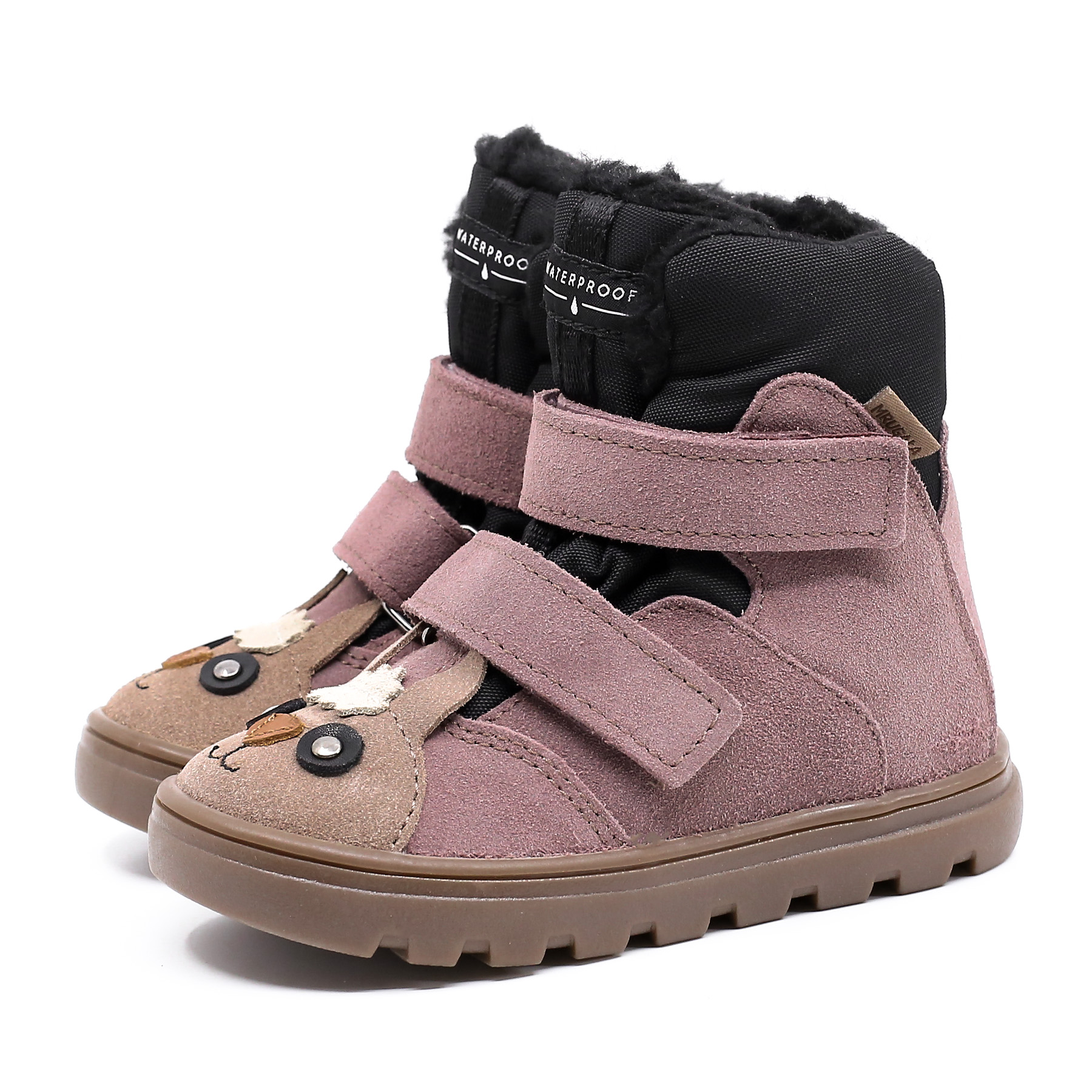 Buty dziecięce zimowe Mrugała mali_alpaca_lawenda_chwalipiętka