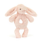 Króliczek JellyCat Grzechotka Pudrowy Róż 18 cm