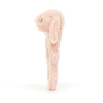 Króliczek JellyCat Grzechotka Pudrowy Róż 18 cm - obrazek 4