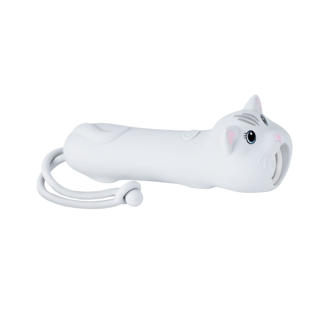 Latarka dziecięca Kot MIMI Rabbit & Friends – silikonowa, USB-C, regulacja jasności Latarka dziecięca Kot MIMI Rabbit & Friends z miękkiego silikonu, regulacja jasności, USB-C, idealna do czytania bajek i zabawy.