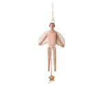 MAILEG Dekoracja bożonarodzeniowa Anioł z aureolą 26 cm Jumping Medium Rose