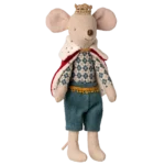 MAILEG Myszka Król Tato - King Mouse Dad 15 cm