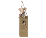 MAILEG Myszka Król Tato - King Mouse Dad 15 cm - obrazek 3