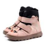 Zimowe trzewiki dziecięce wodoodporne MRUGAŁA Mali Pony Rosa Połysk ocieplane
