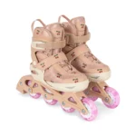 Rolki dziecięce Konges Slojd Light Up Roller Skates Cherry Blush LED regulowane | Chwali Piętka
