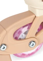 Rolki dla dzieci ze świecącymi kółkami LED Konges Slojd – Cherry Blush - obrazek 10