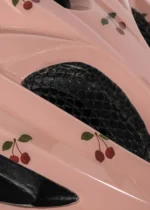 Dziecięcy kask z regulacją Konges Slojd – Adi cherry aop - obrazek 4