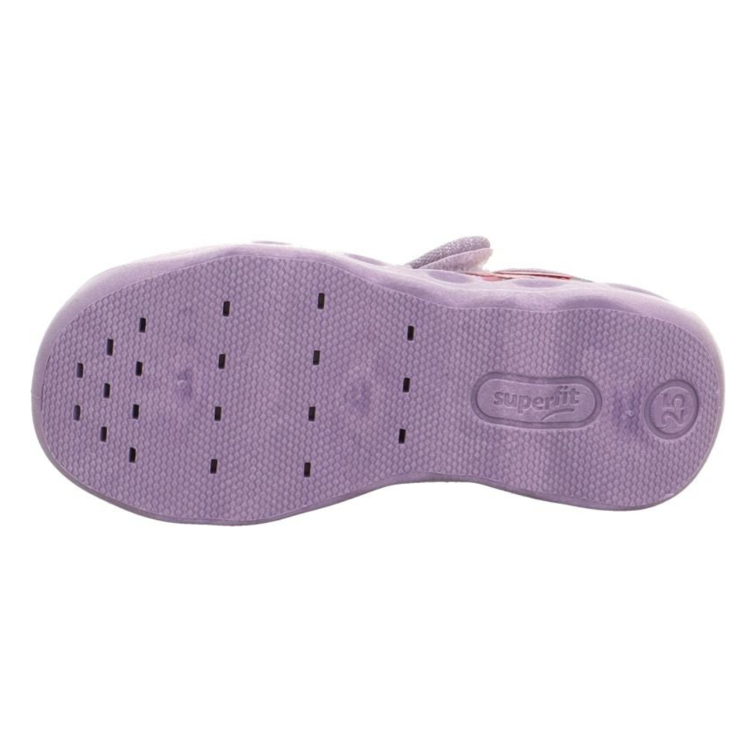 kapcie-dziewczece-superfit-bubble-fioletowe-oddychajace-na-rzep-do-przedszkola-chwalipietka.
