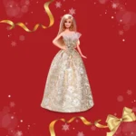 Lalka Barbie kolekcjonerska 2025 Holiday Doll 5 Blondynka - obrazek 2