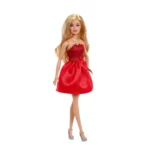 Lalka Barbie Mattel 80-lecie Lalka kolekcjonerska Ruby Red