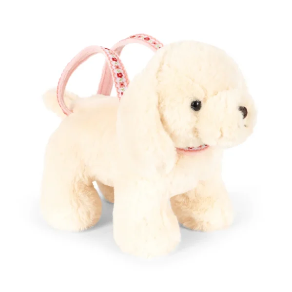 Pluszowa torebka dziecięca Konges Slojd Piesek Puppy Bag Off White – Chwali Piętka