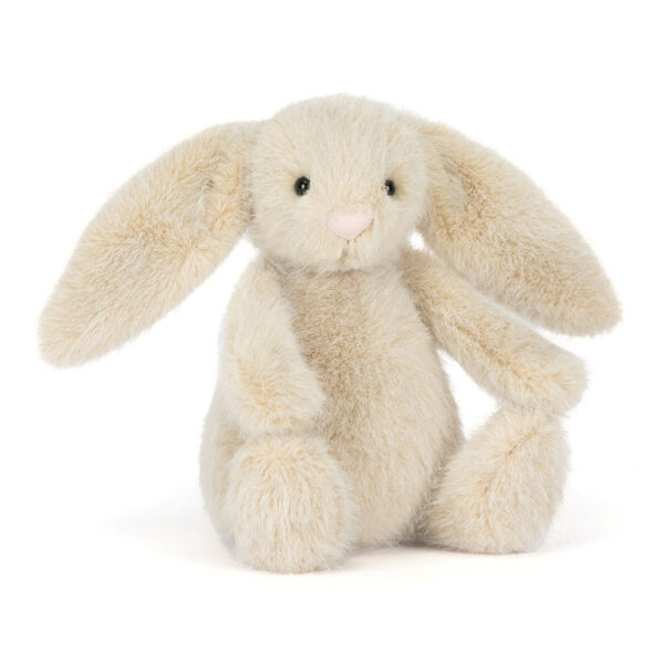 Pluszowy króliczek Wheat Flufflet Bunny Jellycat 18 cm – luksusowa maskotka dla dzieci i niemowląt, idealny prezent
