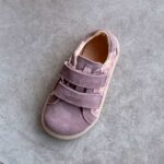 MRUGAŁA półbuty dziecięce LUMI BAREFOOT lawenda daisy