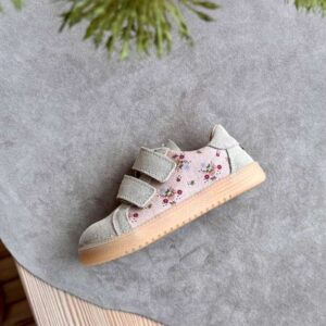 MRUGAŁA półbuty dziecięce LUMI BAREFOOT coconut bloom