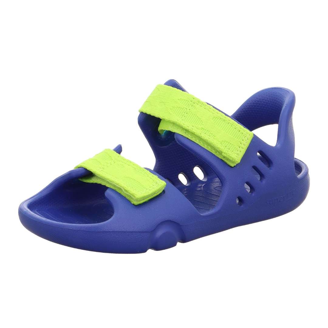 Superfit SPLASH-S sandały dziecięce granatowe jasnozielone Sandały dziecięce Superfit SPLASH-S granatowe jasnozielone na rzep