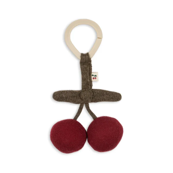 zabawka do wózka Konges Slojd Cherry Pram Toy zawieszka dla niemowlaka