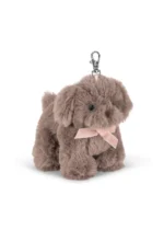 Zawieszka do plecaka piesek Konges Slojd Animal Bag Charm Brown Puppy