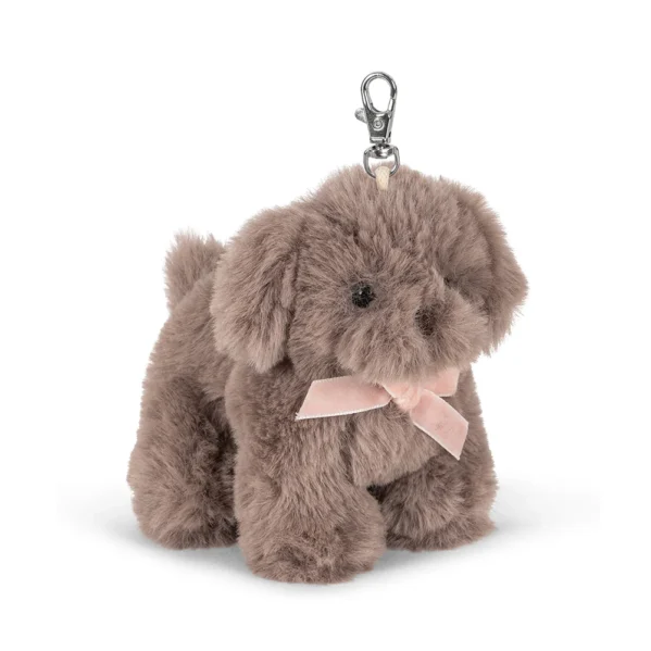 Zawieszka do plecaka piesek Konges Slojd Animal Bag Charm Brown Puppy