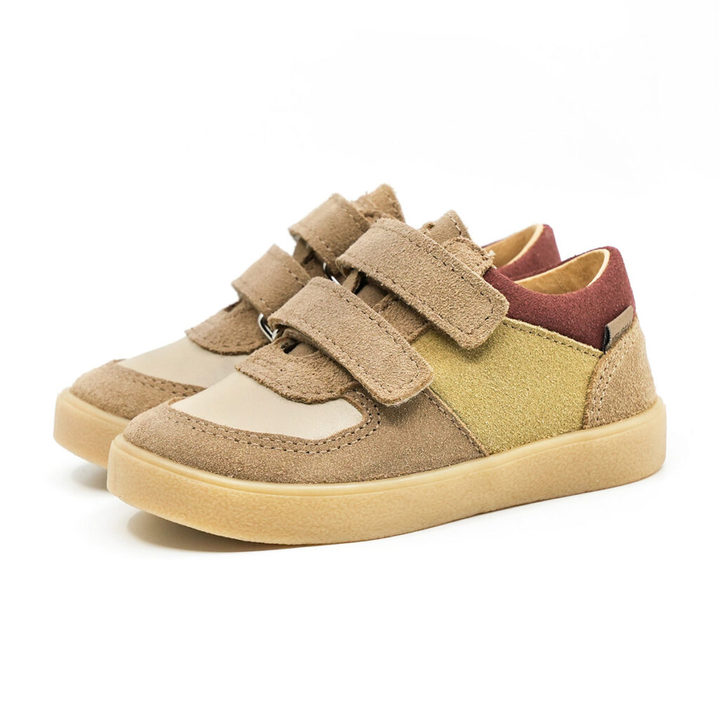 MRUGAŁA półbuty dziecięce MITO sand – skórzane