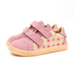 MRUGAŁA półbuty dziecięce LUMI BAREFOOT flamingo daisy