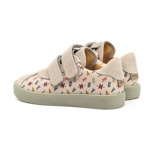 MRUGAŁA półbuty dziecięce PIKO coconut literki