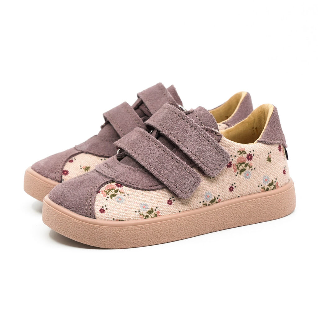 Mrugała półbuty dziecięce PIKO lawenda bloom