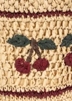 Konges Slojd Torebka dziecięca Koszyk Fiorella – raffia eggnog - obrazek 7