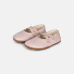 baleriny dziecięce Bundgaard Tamara old rose barefoot skórzane dla dziewczynki