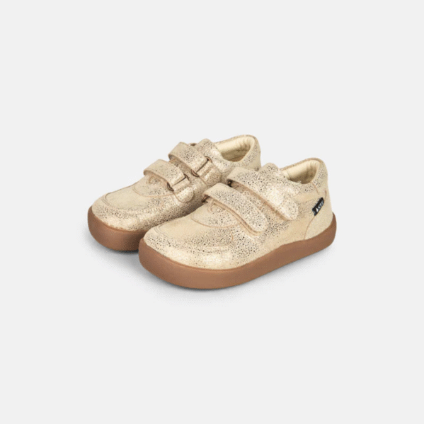 Buty dziecięce Bundgaard Lane Ivory Gold sneakersy barefoot