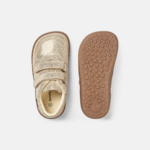 Bundgaard Sneakersy Barefoot dla Dzieci LANE Ivory Gold TEX z membraną - obrazek 5